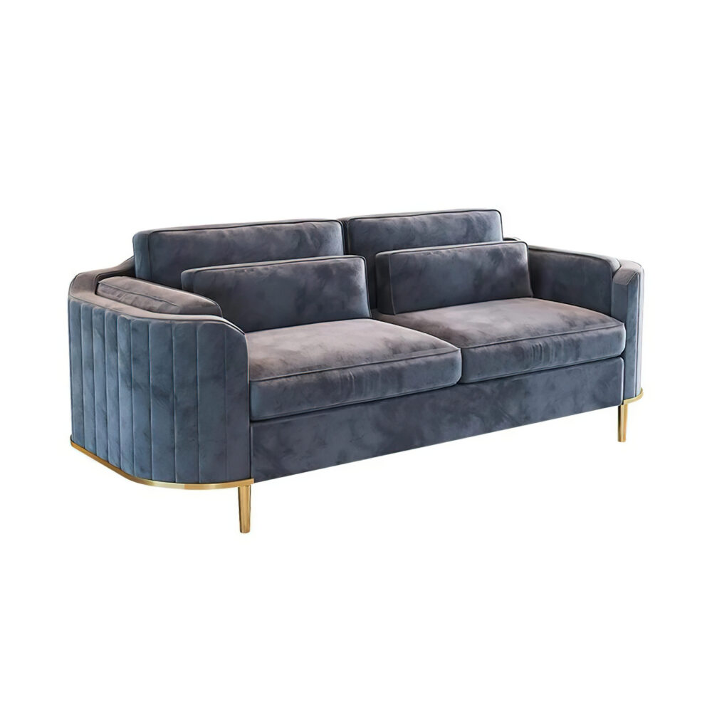 Brooklyn Upholstered Sofa 3 +2 Seater - Image 5